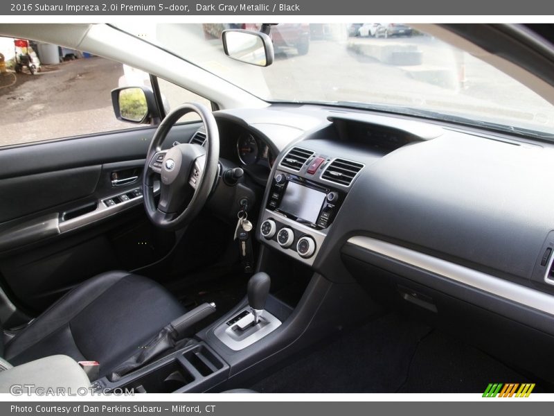 Dark Gray Metallic / Black 2016 Subaru Impreza 2.0i Premium 5-door