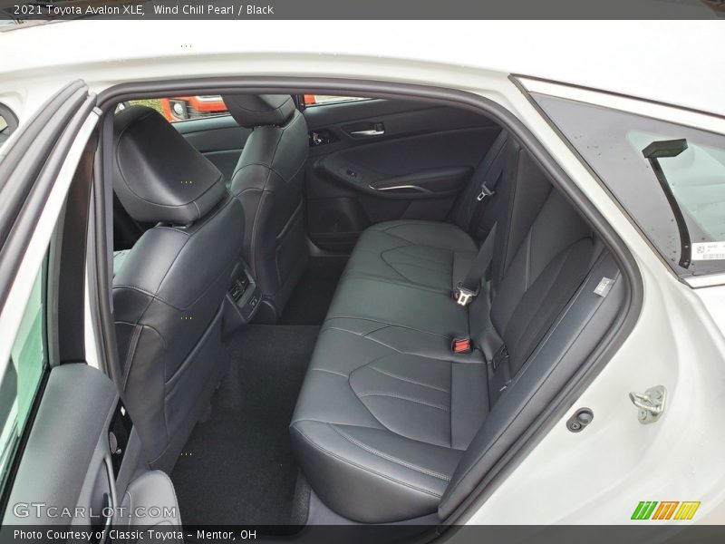 Rear Seat of 2021 Avalon XLE