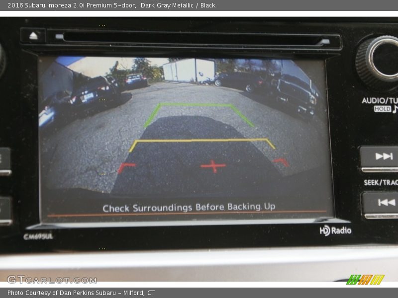 Dark Gray Metallic / Black 2016 Subaru Impreza 2.0i Premium 5-door