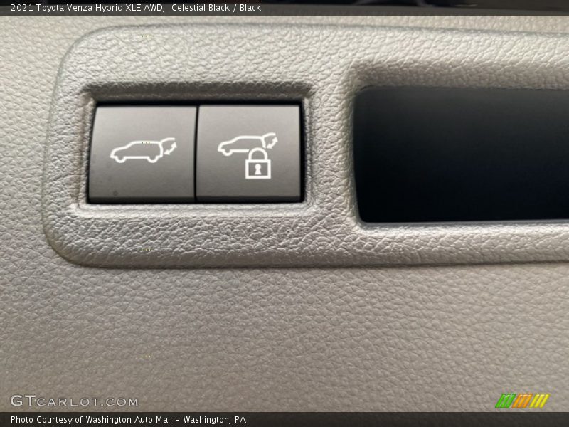 Celestial Black / Black 2021 Toyota Venza Hybrid XLE AWD