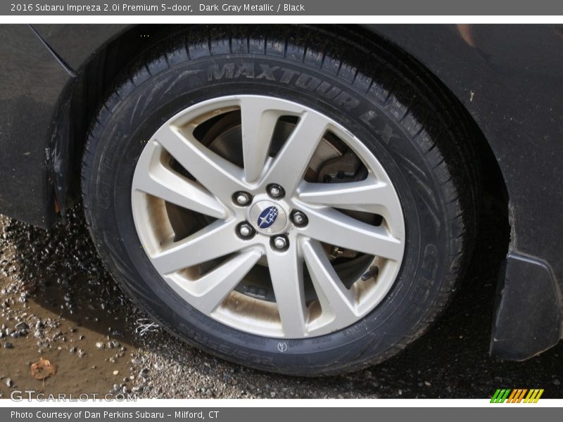 Dark Gray Metallic / Black 2016 Subaru Impreza 2.0i Premium 5-door