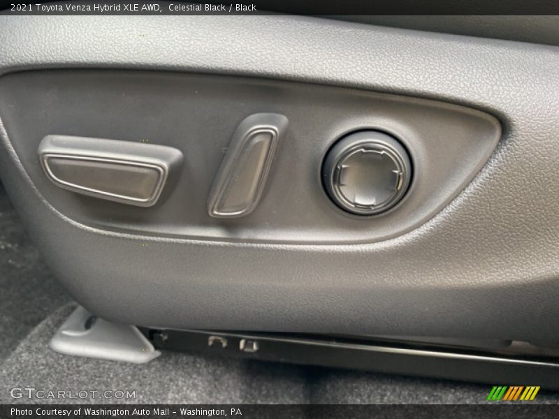 Celestial Black / Black 2021 Toyota Venza Hybrid XLE AWD