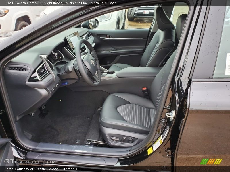  2021 Camry SE Nightshade Black Interior