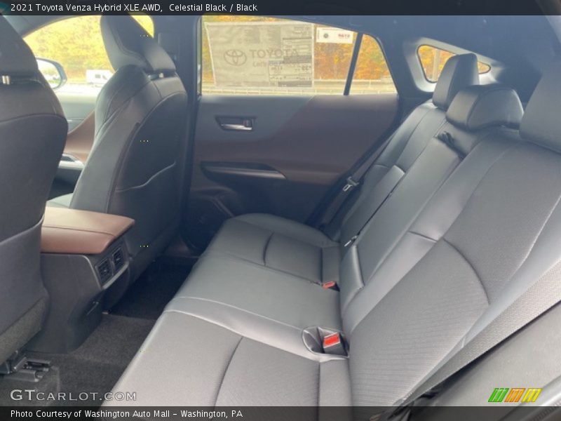 Celestial Black / Black 2021 Toyota Venza Hybrid XLE AWD