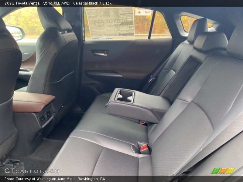 Celestial Black / Black 2021 Toyota Venza Hybrid XLE AWD