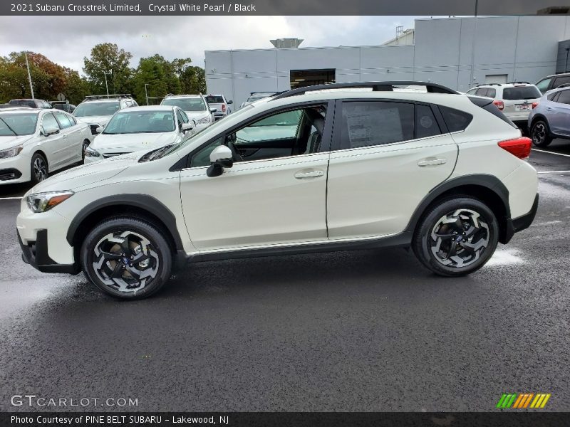Crystal White Pearl / Black 2021 Subaru Crosstrek Limited