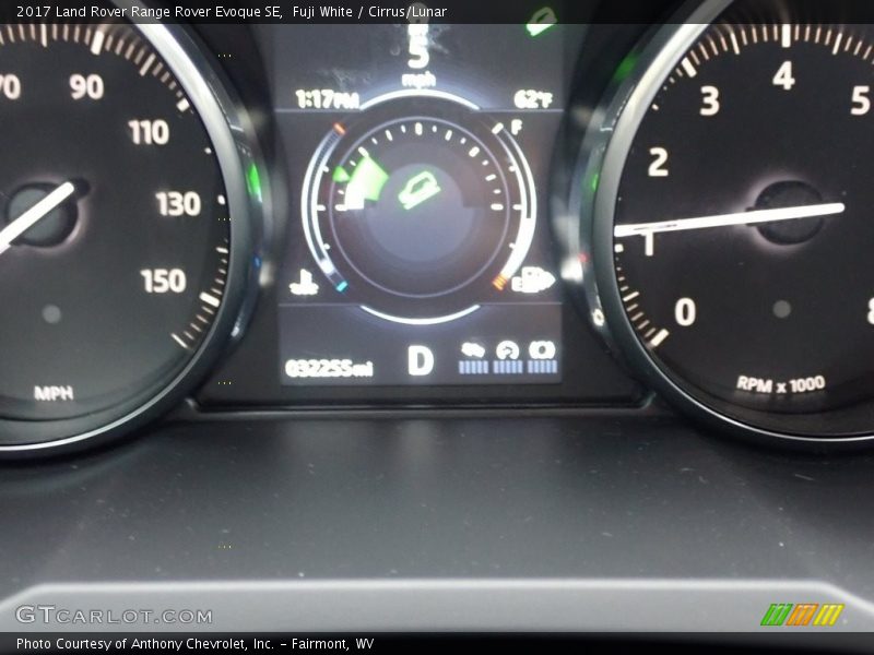 Fuji White / Cirrus/Lunar 2017 Land Rover Range Rover Evoque SE
