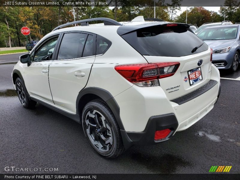 Crystal White Pearl / Black 2021 Subaru Crosstrek Limited