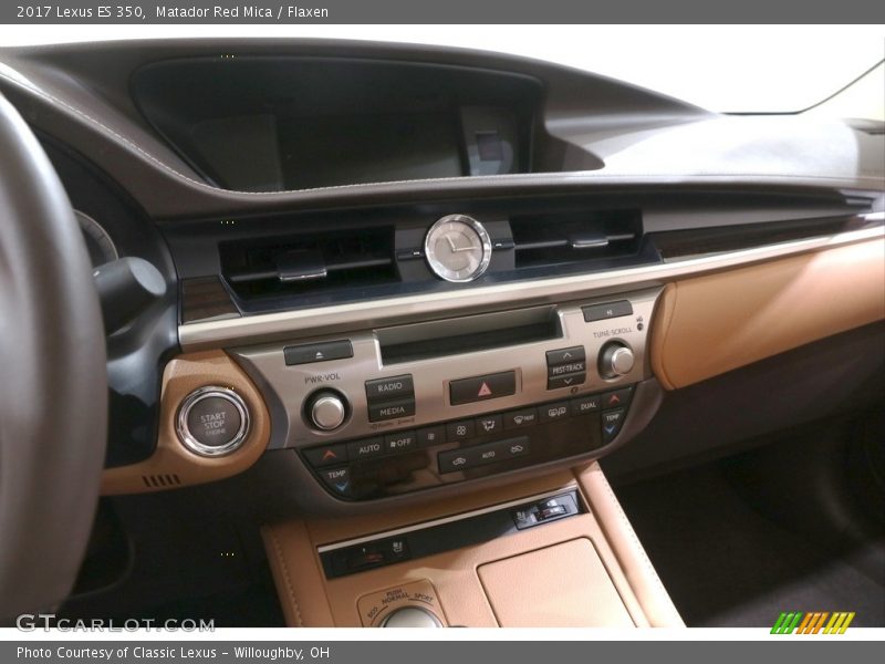Matador Red Mica / Flaxen 2017 Lexus ES 350