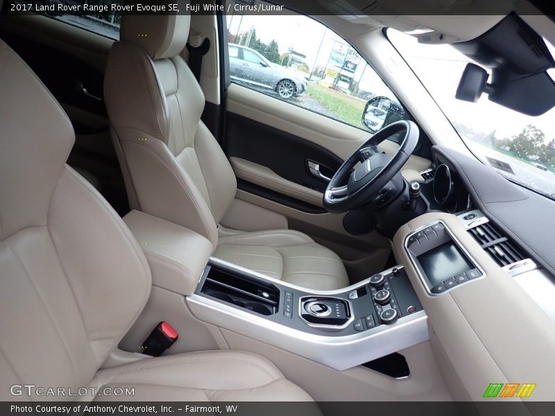 Fuji White / Cirrus/Lunar 2017 Land Rover Range Rover Evoque SE