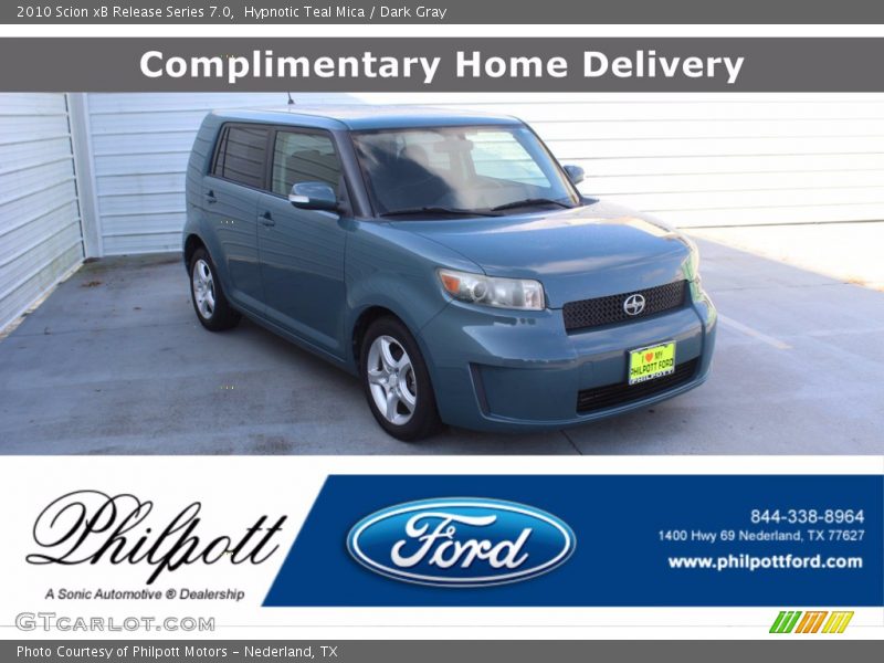 Hypnotic Teal Mica / Dark Gray 2010 Scion xB Release Series 7.0
