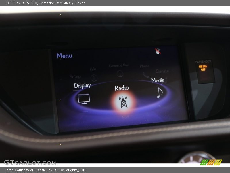 Matador Red Mica / Flaxen 2017 Lexus ES 350