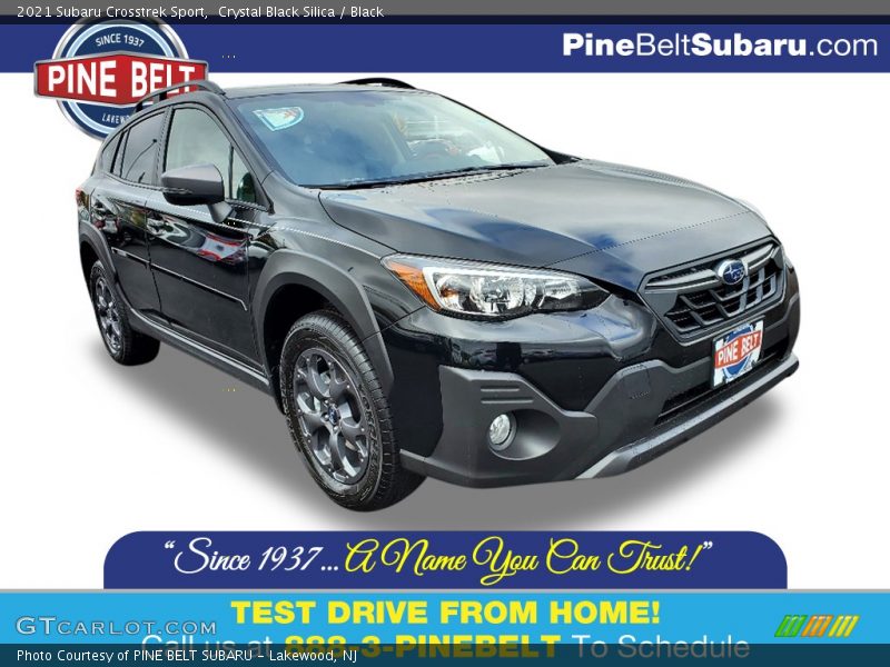 Crystal Black Silica / Black 2021 Subaru Crosstrek Sport