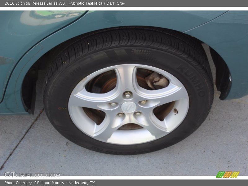 Hypnotic Teal Mica / Dark Gray 2010 Scion xB Release Series 7.0