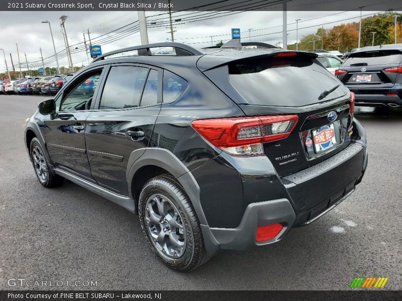 Crystal Black Silica / Black 2021 Subaru Crosstrek Sport