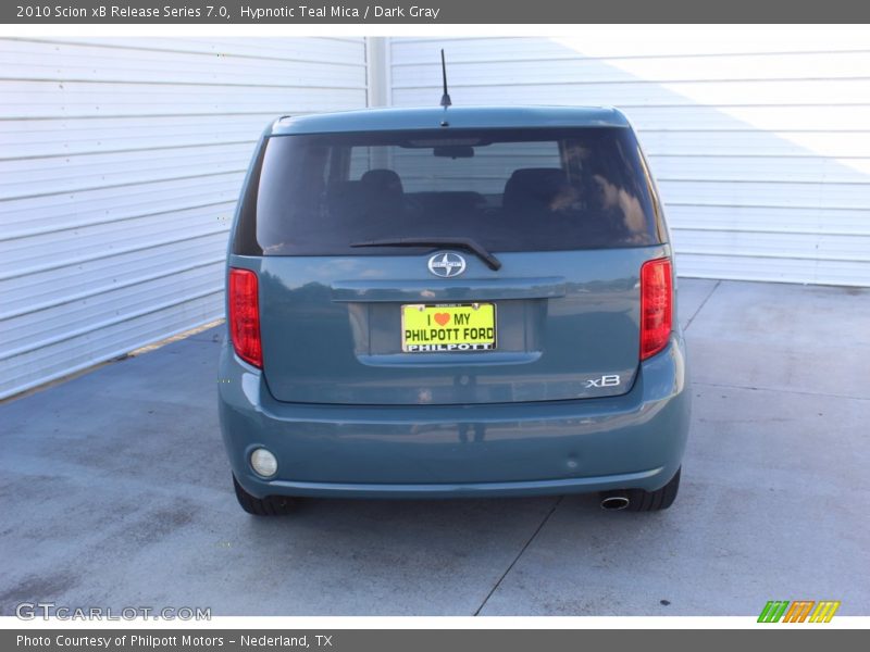 Hypnotic Teal Mica / Dark Gray 2010 Scion xB Release Series 7.0