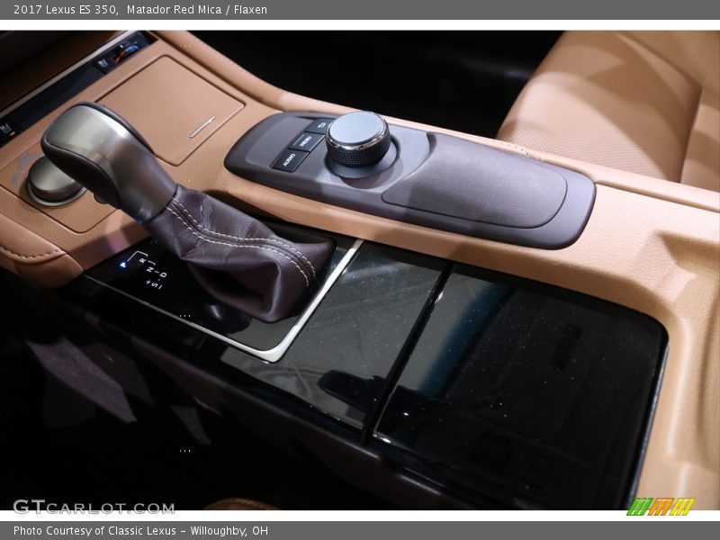 Matador Red Mica / Flaxen 2017 Lexus ES 350