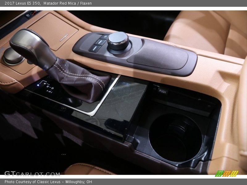 Matador Red Mica / Flaxen 2017 Lexus ES 350