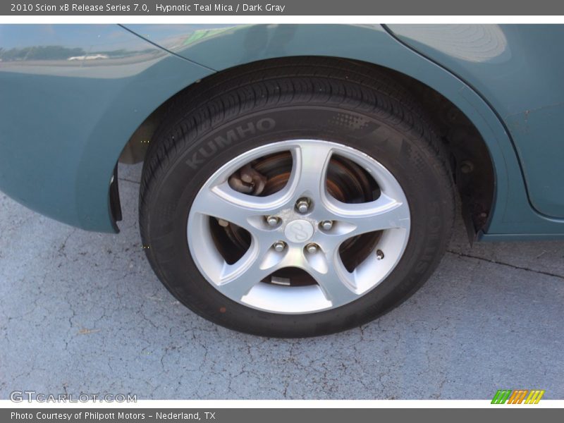 Hypnotic Teal Mica / Dark Gray 2010 Scion xB Release Series 7.0