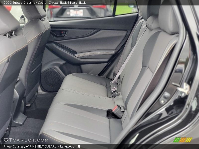 Rear Seat of 2021 Crosstrek Sport