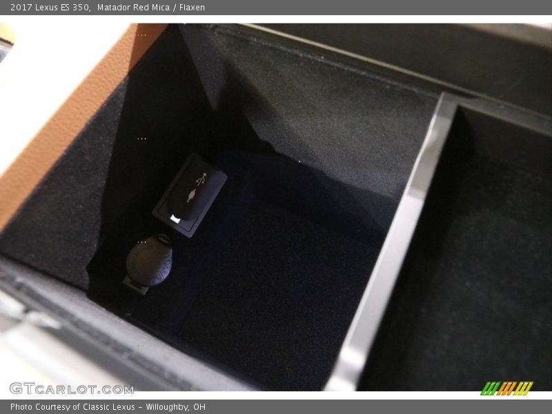 Matador Red Mica / Flaxen 2017 Lexus ES 350