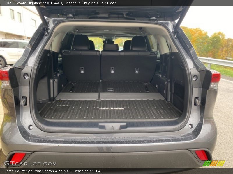  2021 Highlander XLE AWD Trunk