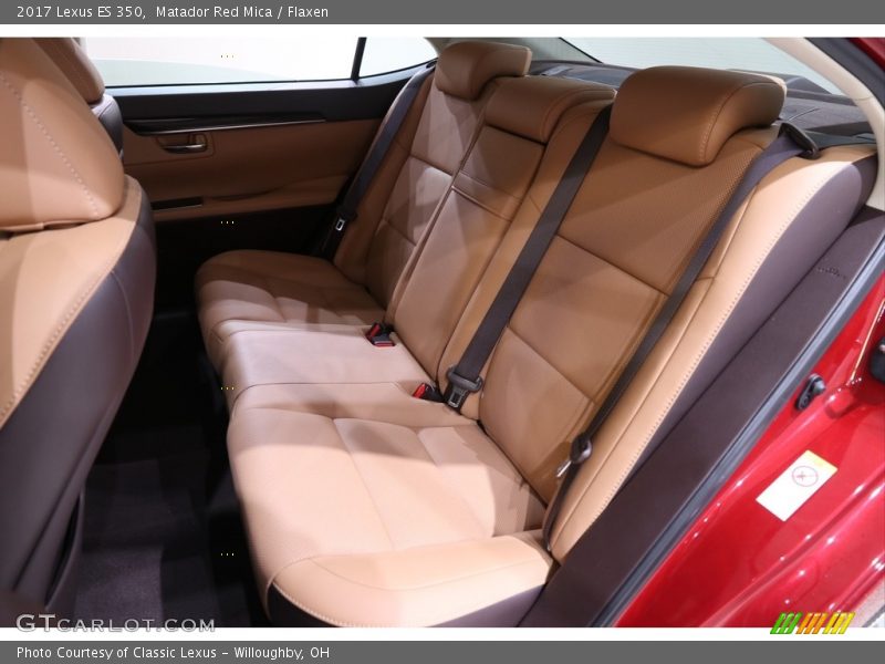 Matador Red Mica / Flaxen 2017 Lexus ES 350