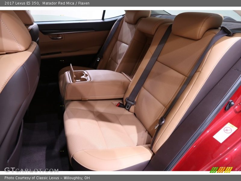 Matador Red Mica / Flaxen 2017 Lexus ES 350