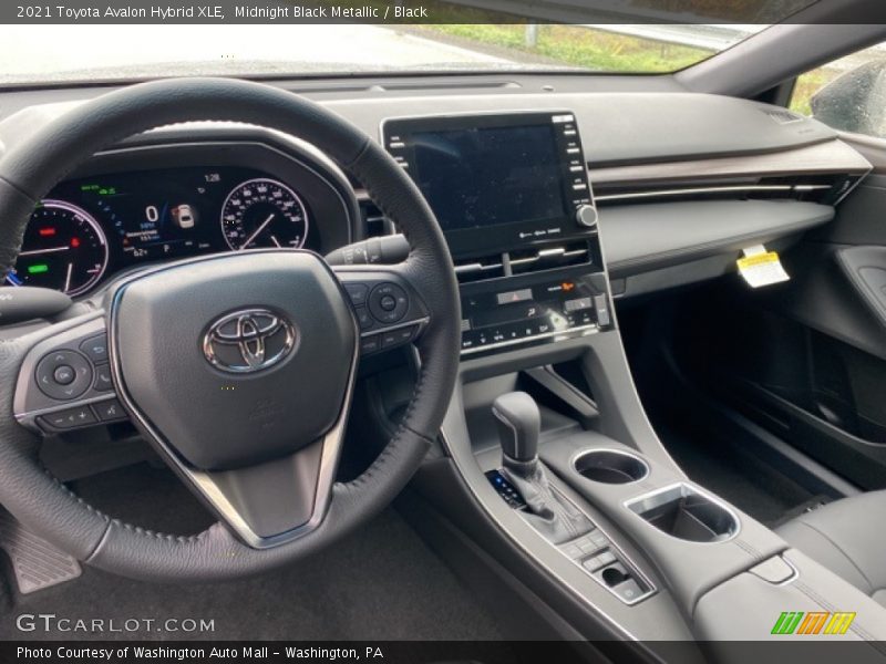 Dashboard of 2021 Avalon Hybrid XLE