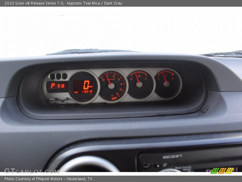 Hypnotic Teal Mica / Dark Gray 2010 Scion xB Release Series 7.0