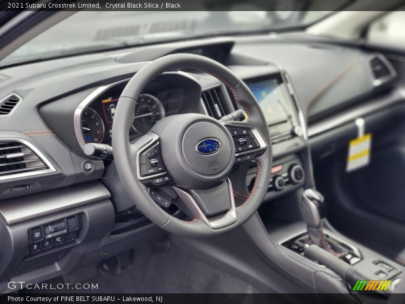 Crystal Black Silica / Black 2021 Subaru Crosstrek Limited
