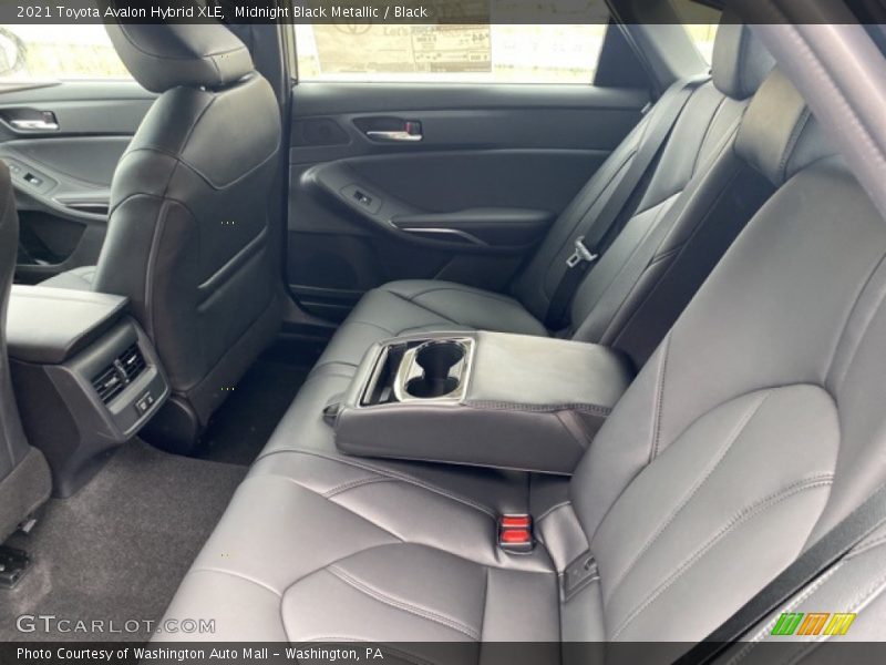 Midnight Black Metallic / Black 2021 Toyota Avalon Hybrid XLE