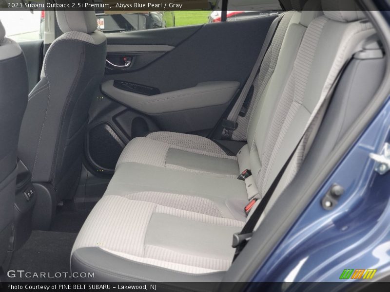 Rear Seat of 2021 Outback 2.5i Premium