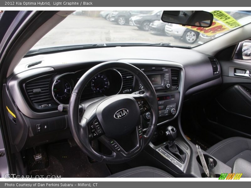 Light Graphite / Black 2012 Kia Optima Hybrid