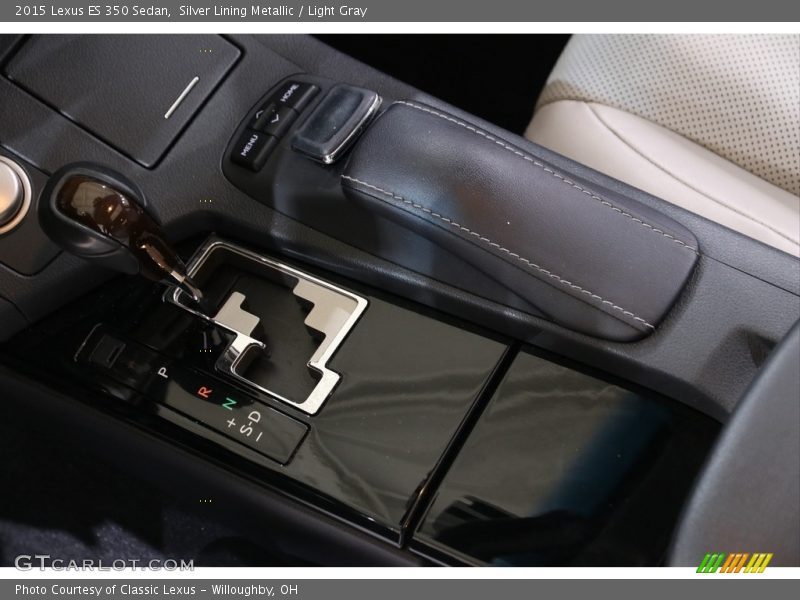 Silver Lining Metallic / Light Gray 2015 Lexus ES 350 Sedan