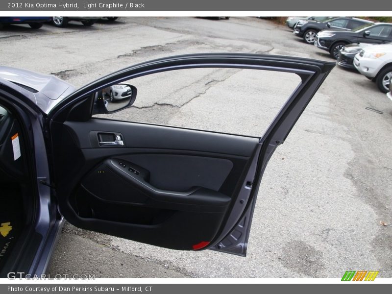 Light Graphite / Black 2012 Kia Optima Hybrid