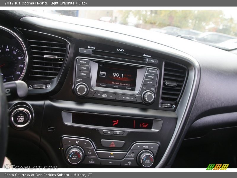 Light Graphite / Black 2012 Kia Optima Hybrid