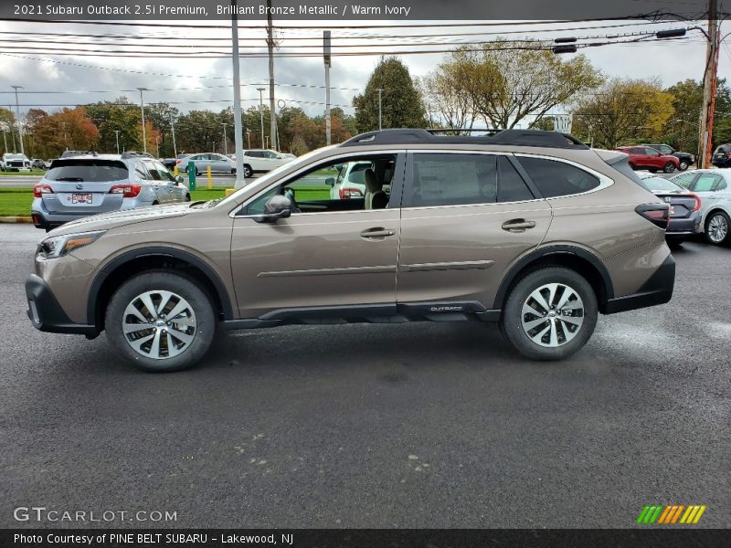  2021 Outback 2.5i Premium Brilliant Bronze Metallic