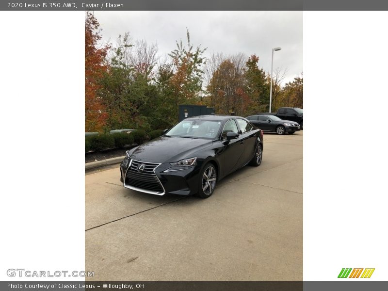 Caviar / Flaxen 2020 Lexus IS 350 AWD