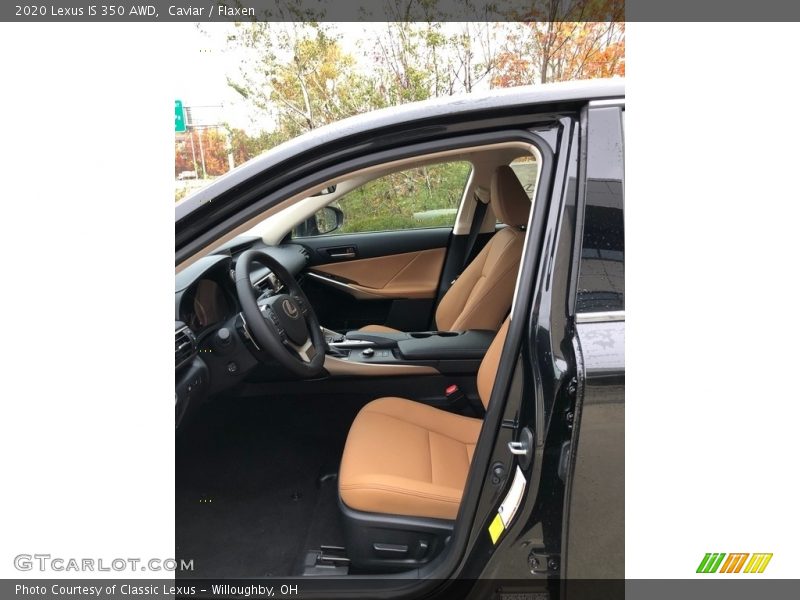  2020 IS 350 AWD Flaxen Interior