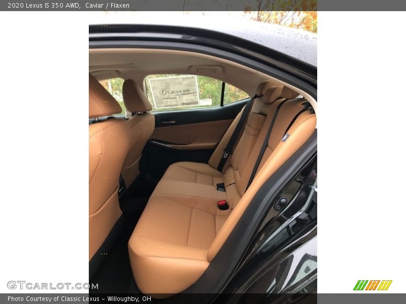 Rear Seat of 2020 IS 350 AWD