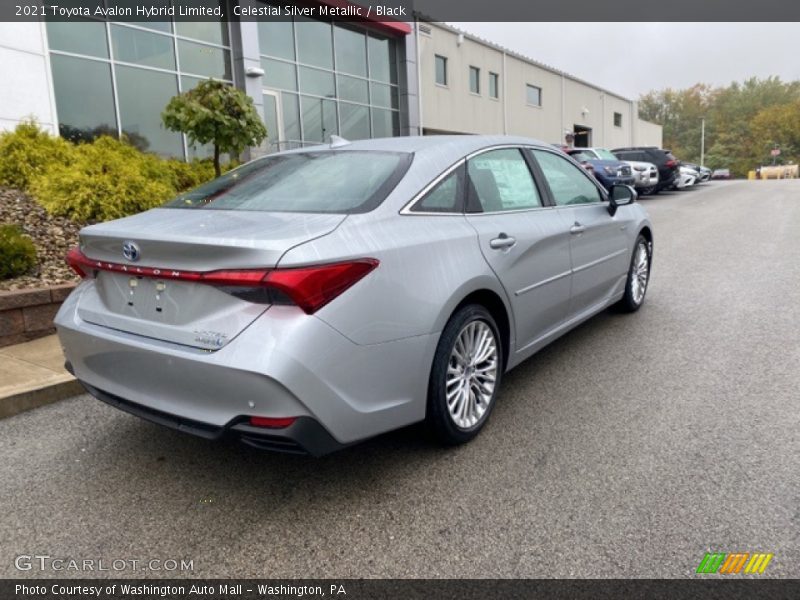 Celestial Silver Metallic / Black 2021 Toyota Avalon Hybrid Limited