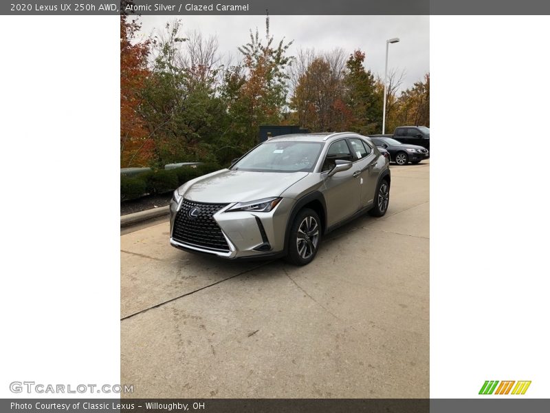 Atomic Silver / Glazed Caramel 2020 Lexus UX 250h AWD