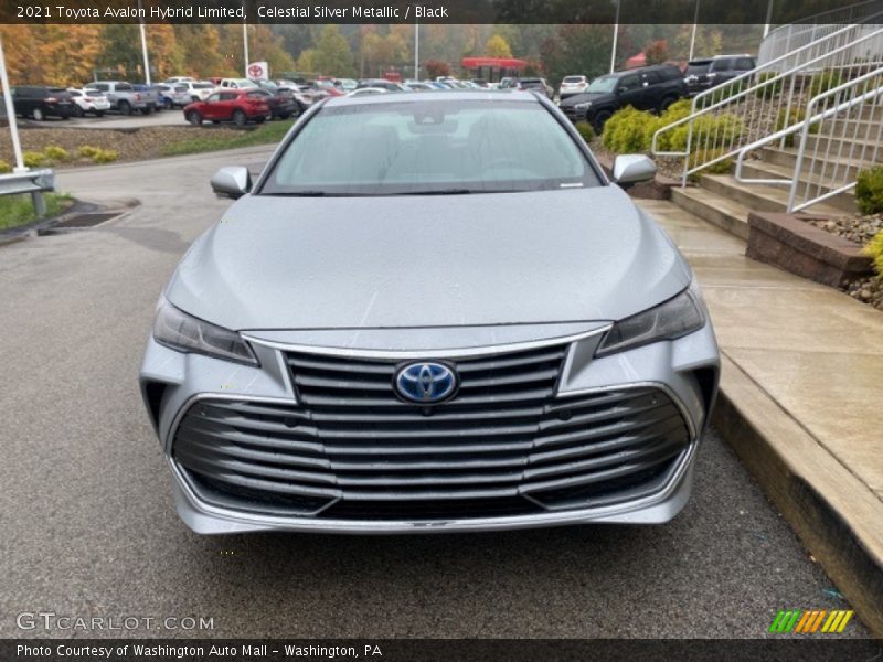 Celestial Silver Metallic / Black 2021 Toyota Avalon Hybrid Limited