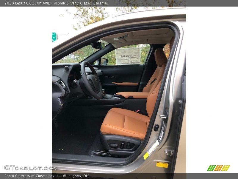 Atomic Silver / Glazed Caramel 2020 Lexus UX 250h AWD