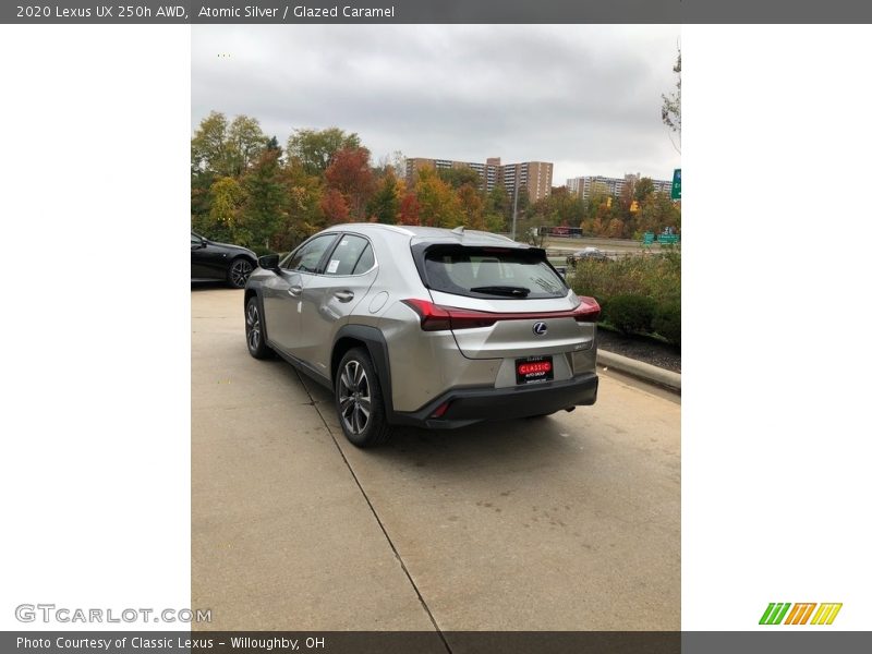 Atomic Silver / Glazed Caramel 2020 Lexus UX 250h AWD