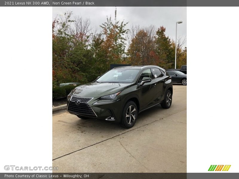 Front 3/4 View of 2021 NX 300 AWD