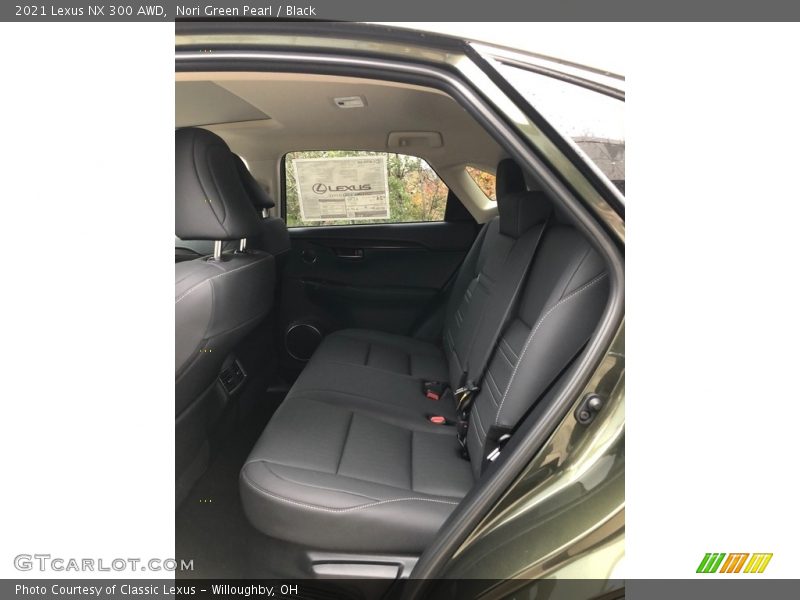 Nori Green Pearl / Black 2021 Lexus NX 300 AWD
