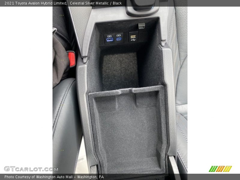 Celestial Silver Metallic / Black 2021 Toyota Avalon Hybrid Limited
