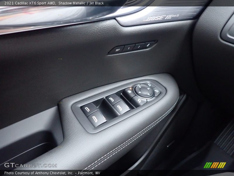 Shadow Metallic / Jet Black 2021 Cadillac XT6 Sport AWD